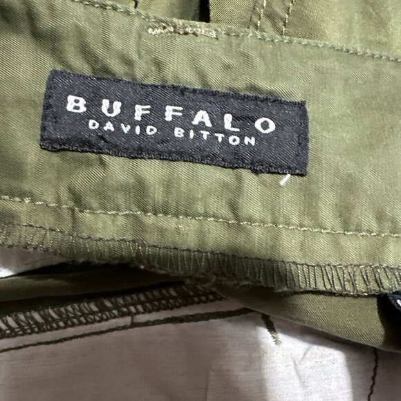 Buffalo David Bitton Jeans Soft Pants Women's Vale Stretch‎ Skinny Olive SZ 28 - Picture 9 of 11